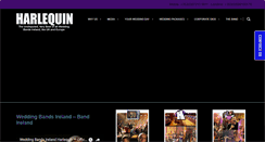 Desktop Screenshot of harlequinband.ie
