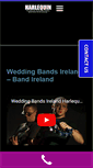 Mobile Screenshot of harlequinband.ie